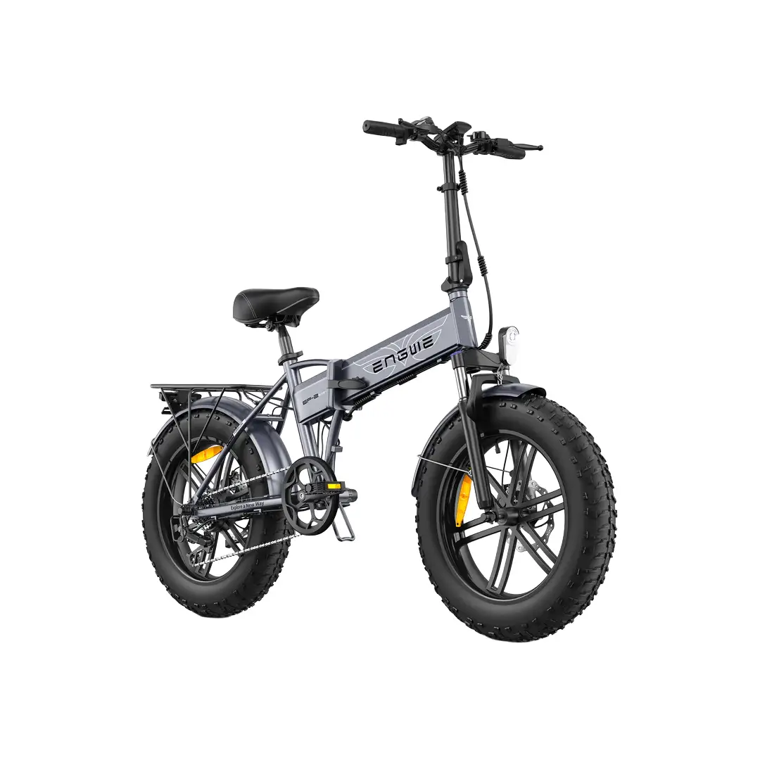 Bici Pieghevole Fat Bike EP-2 Boost 20'' 7v 624Wh Grigio Taglia Unica - image