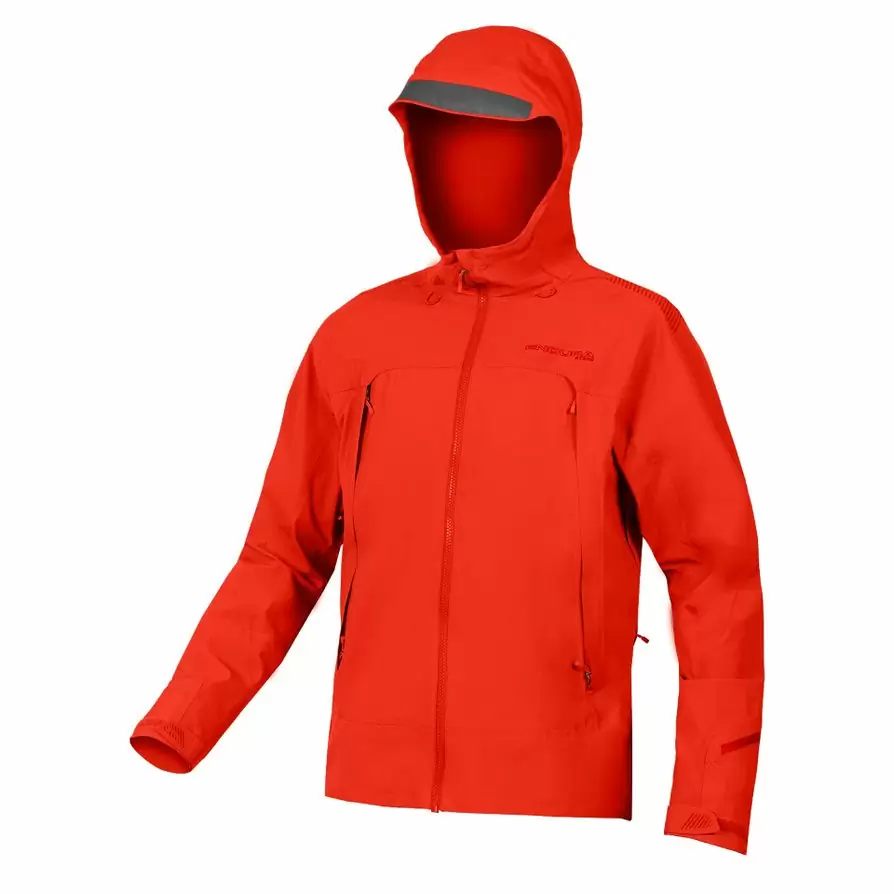 MT500 Waterproof Mtb Jacket II Red Size XS - image