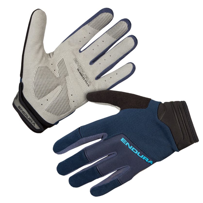 Hummvee Plus II Long-Finger Gloves Blue Size S
