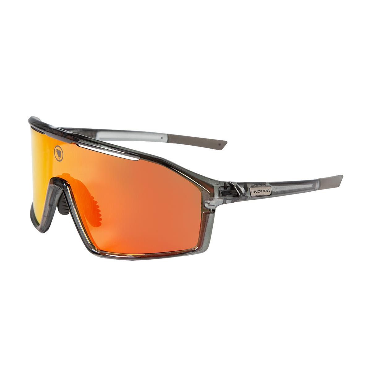 Gabbro II Graue Sonnenbrille/Orange Spiegellinse