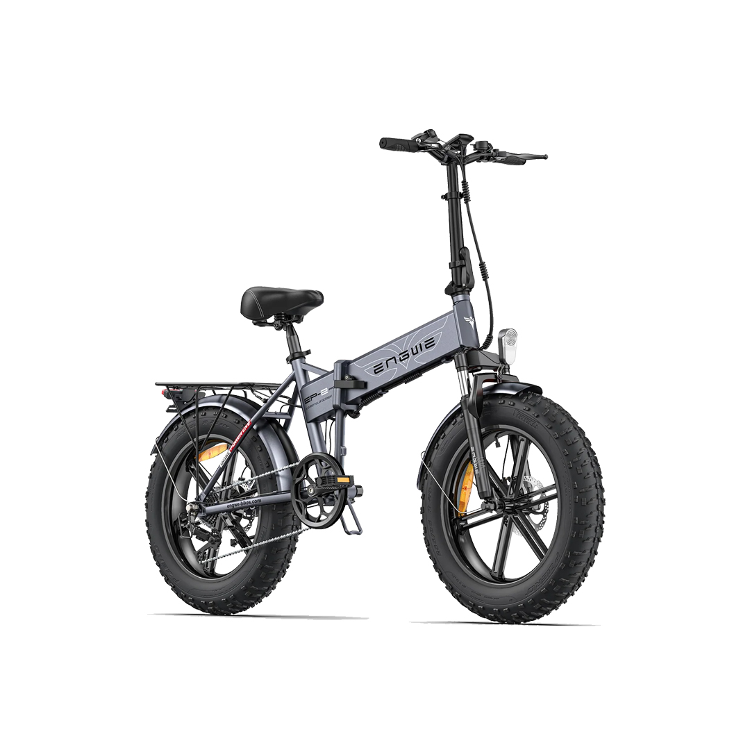 Bici Pieghevole Fat Bike EP-2 Pro 20'' 7v 624Wh Grigio Taglia Unica