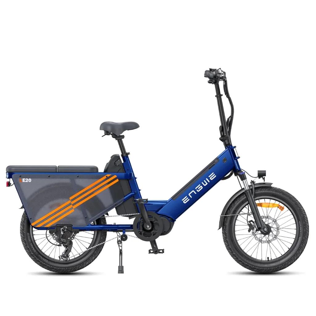Cargo eBike LE20 20'' 7v 920Wh + 920Wh Dual Battery Blu Taglia Unica