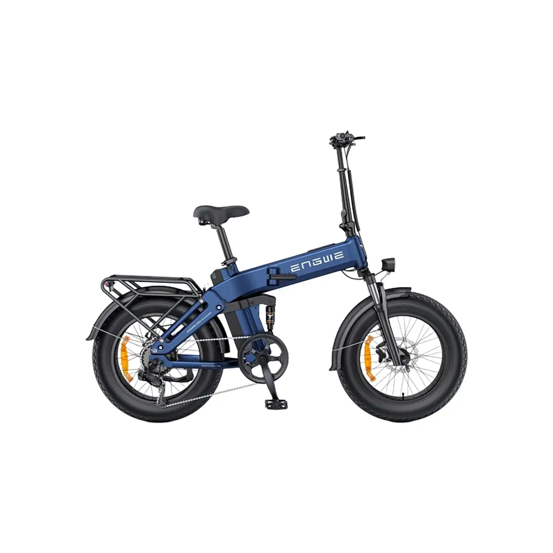 Bici Pieghevole Fat Bike Engine Pro 3.0 20'' 7v 720Wh Blu Taglia Unica #1