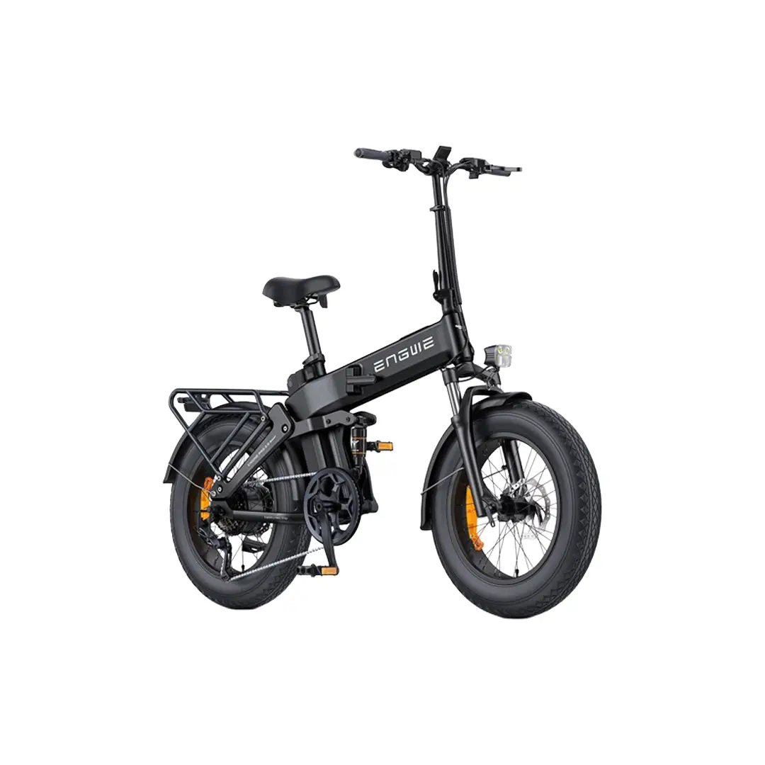 Bici Pieghevole Fat Bike Engine Pro 3.0 20'' 7v 720Wh Nero Taglia Unica - image