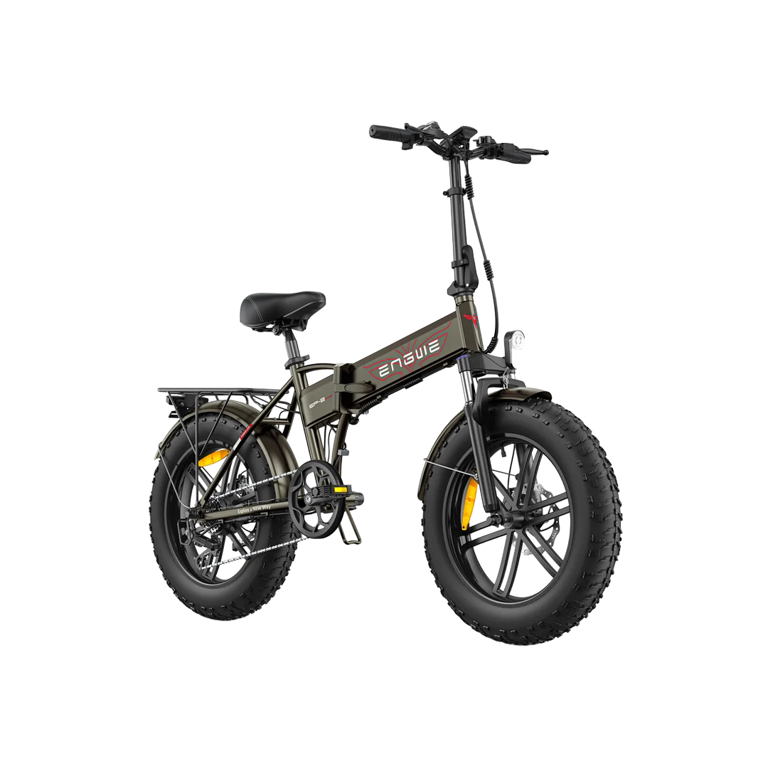 Bici Pieghevole Fat Bike EP-2 Boost 20'' 8v 624Wh Marrone Taglia Unica