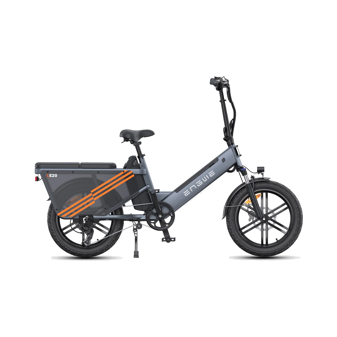 Cargo eBike LE20 20'' 7v 920Wh + 920Wh Dual Battery Grigio Taglia Unica