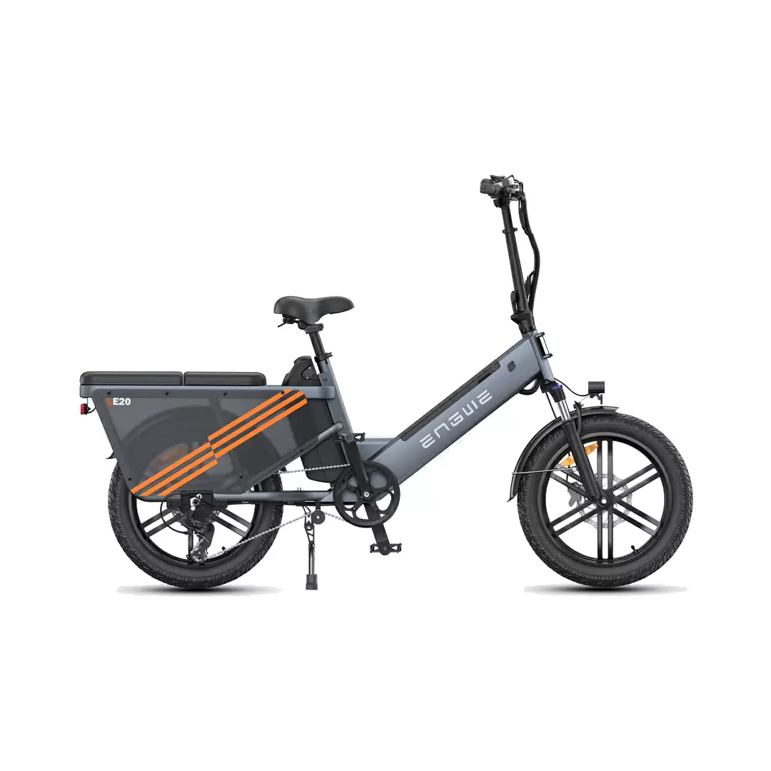 Cargo eBike LE20 20'' 7v 920Wh + 920Wh Dual Battery Grigio Taglia Unica - image