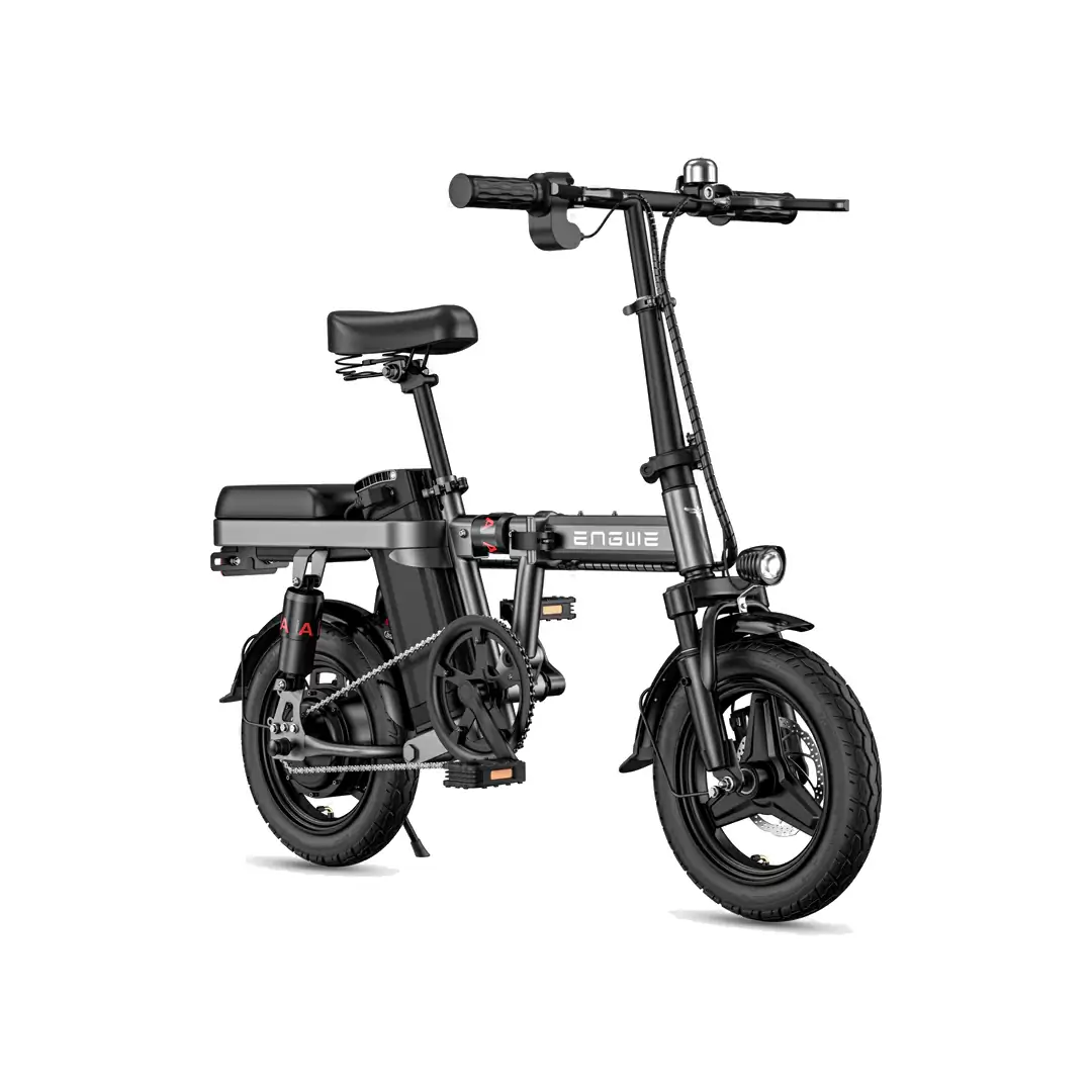 Bici Pieghevole T14 14'' 1v 480Wh Grigio Taglia Unica - image