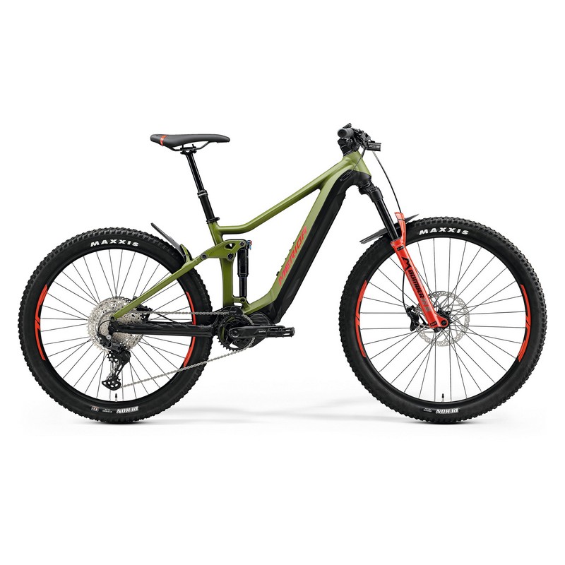 eONE-FORTY 500 29/27,5'' 140mm 10v 630Wh Shimano EP600 Verde/Rosso Taglia M