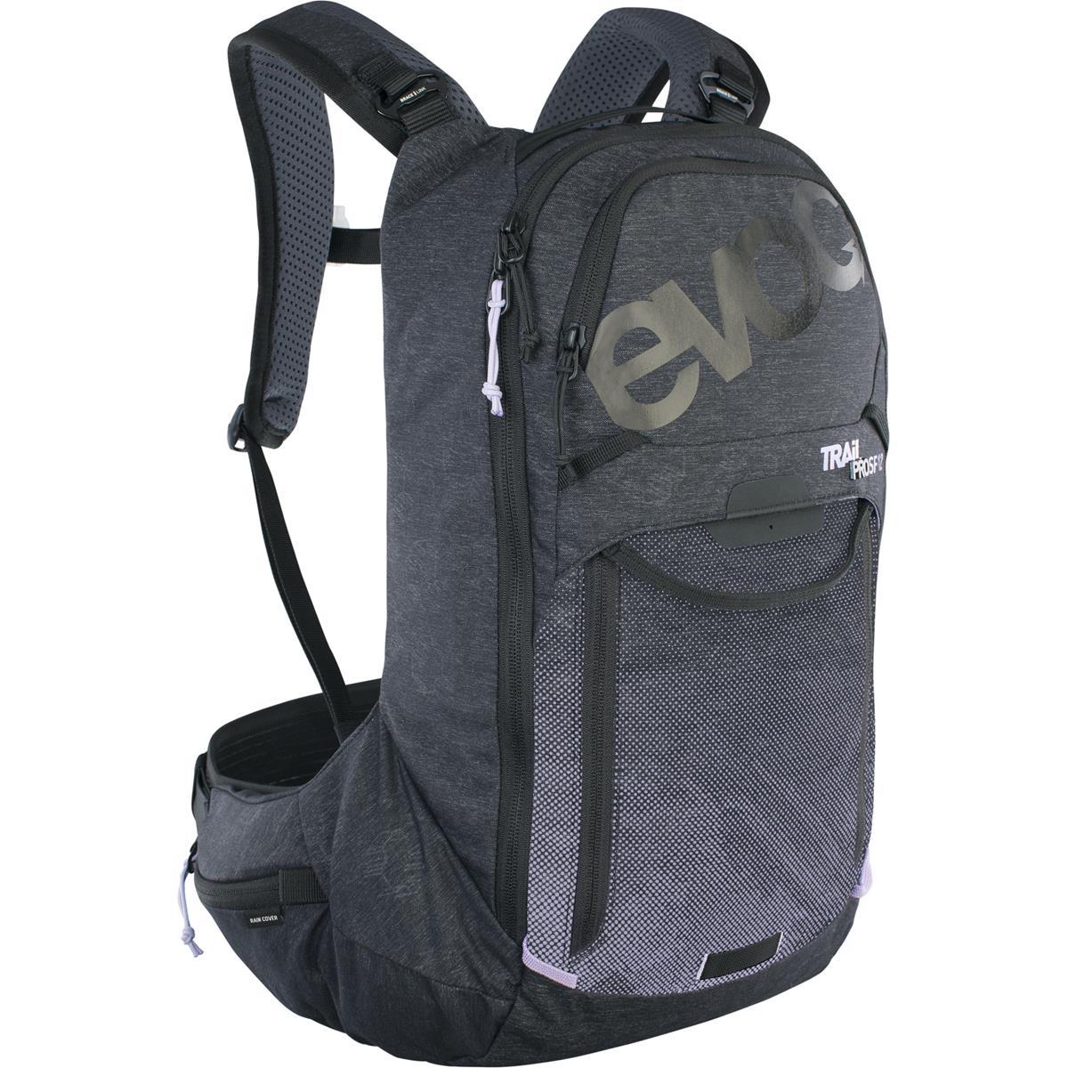 TRAIL PRO SF 12 Rucksack mit Rückenpolster 12L Grau/Violett Größe XS