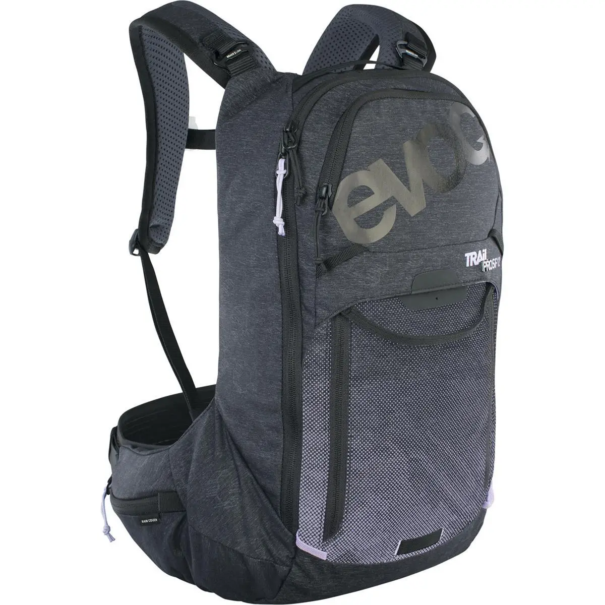 TRAIL PRO SF 12 Rucksack mit Rückenpolster 12L Grau/Violett Größe XS - image