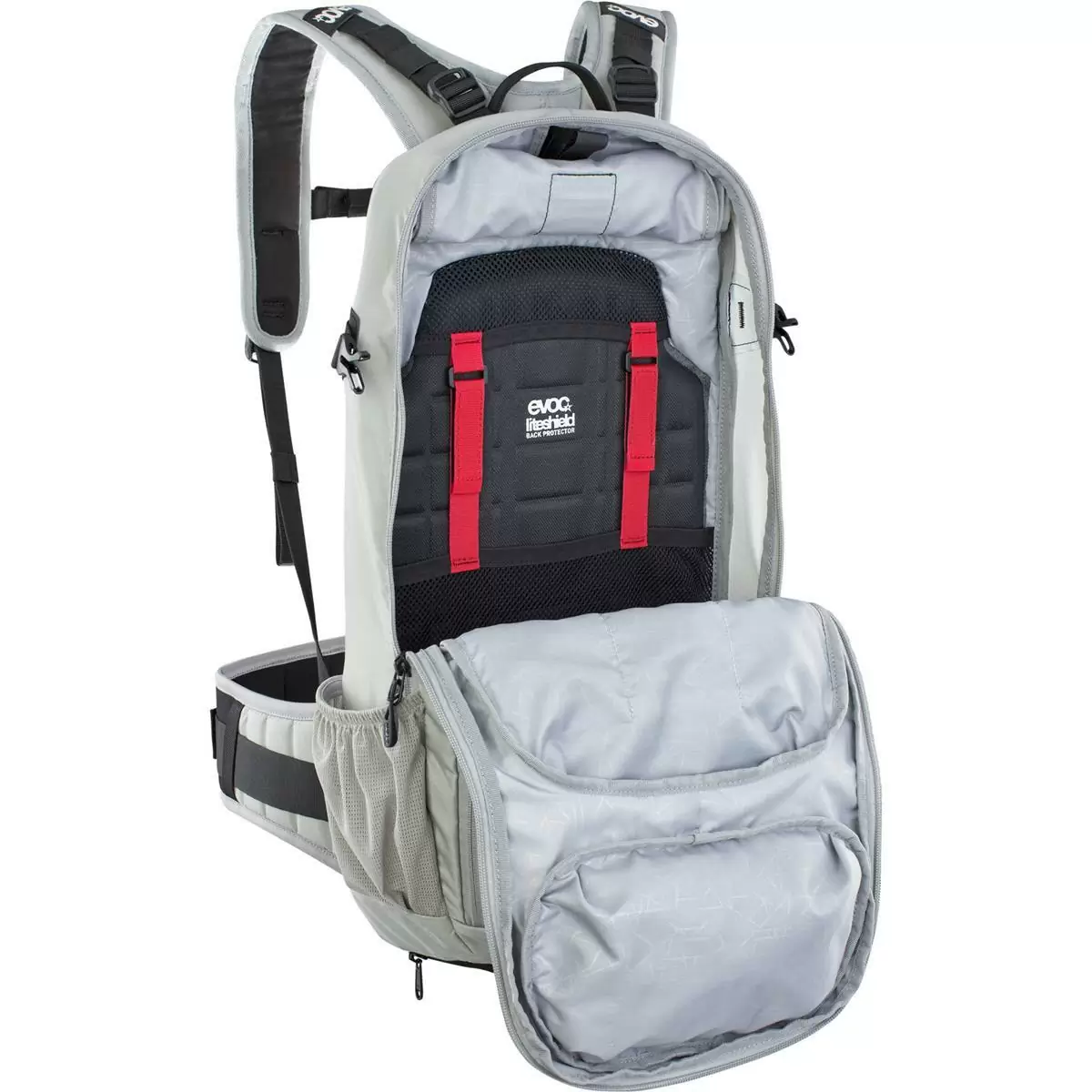 FR enduro backpack with Stone Gray Back Protector 16 Liters Size S #3