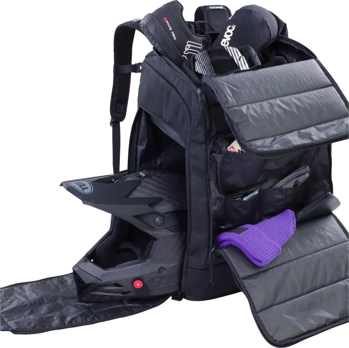 Zaino Porta Attrezzatura Gear Backpack 60L Nero #4