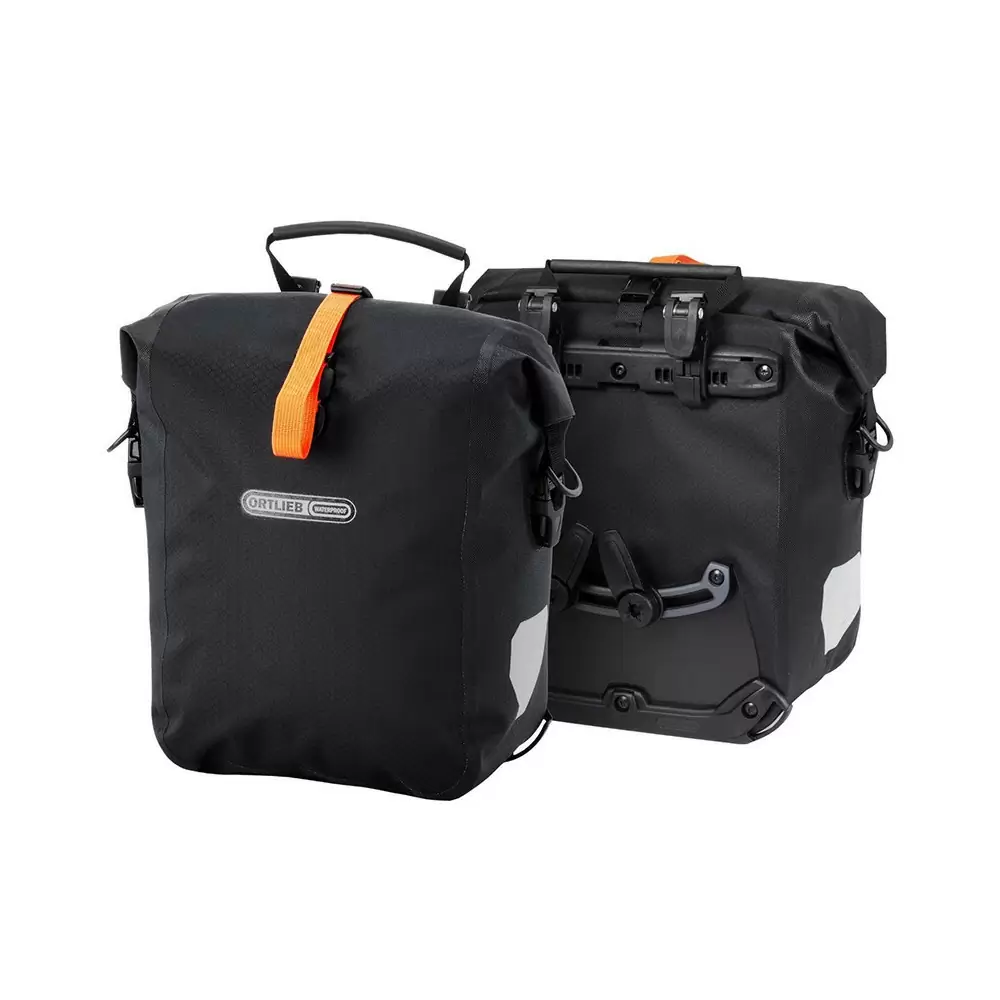 Rear Rack Backpacking Bags Gravel-Pack F9982 25L Black - image