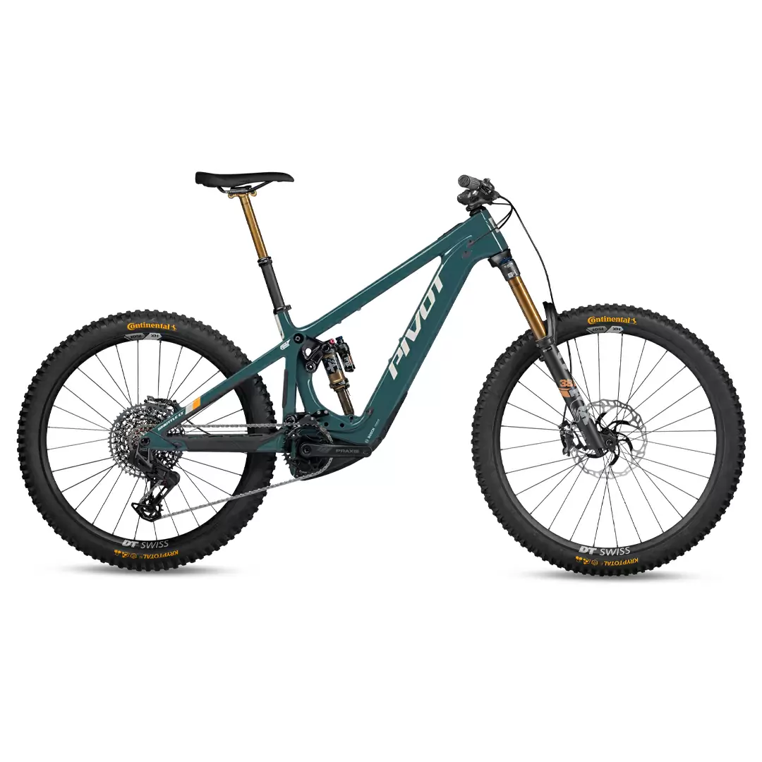 Shuttle LT Pro X0 Eagle 29/27.5'' 170mm 12v 750Wh Bosch Performance CX Race Willow Green Taglia S - image