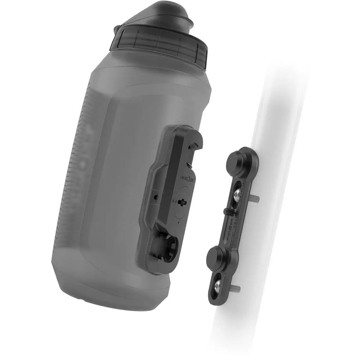 Twist 750ml/transparente Twist Bottle + Attack en bicicleta - image
