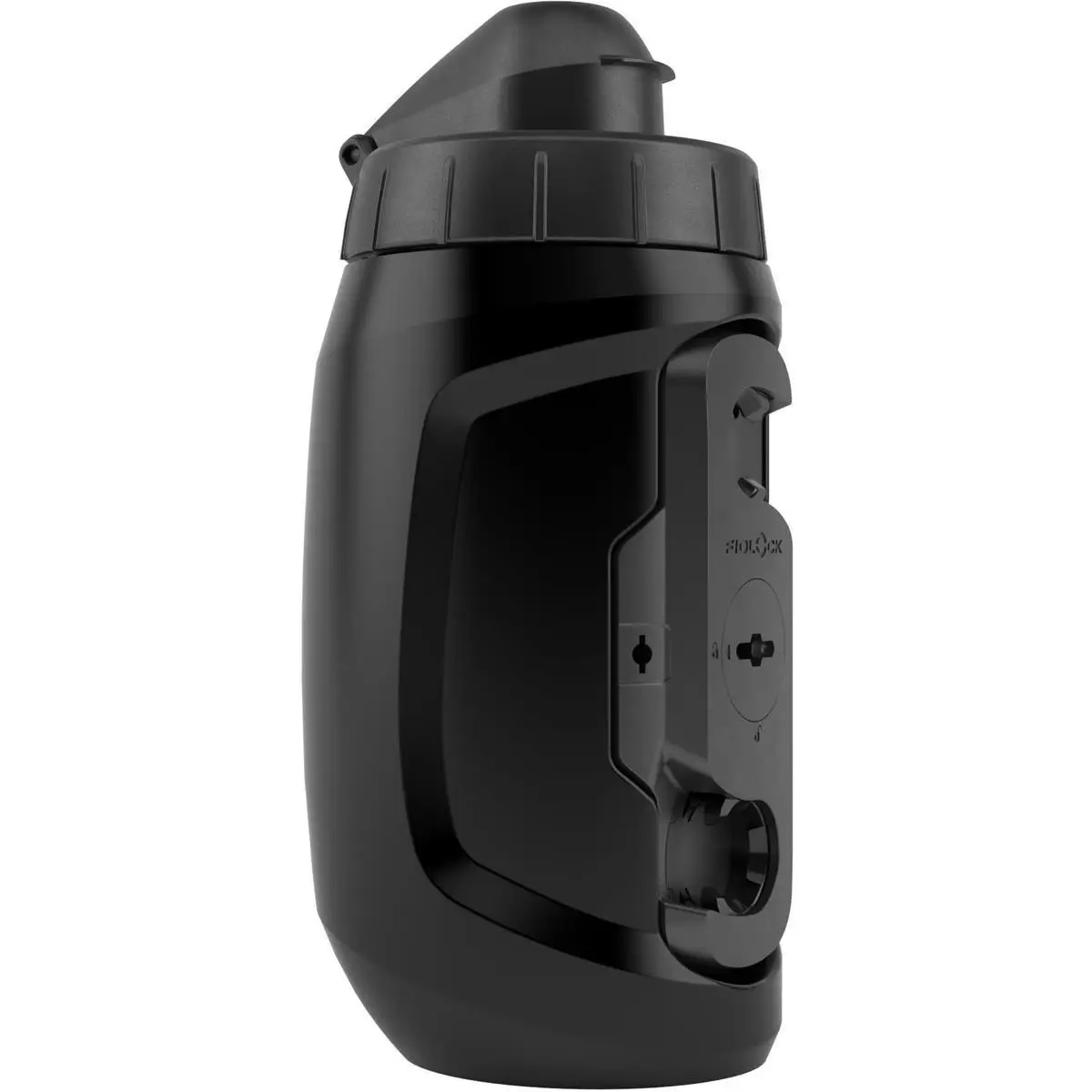 450 ml schwarze Wasserflasche verdrehen - image
