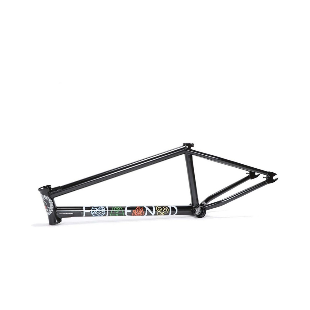 Telaio BMX Raekes Senza Kit Freno Nero Taglia 20,6''