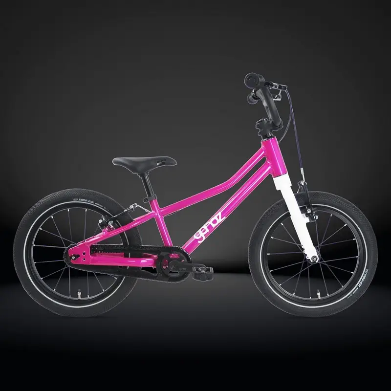 Bicicleta Infantil Ultraligera 16'' 4-6 Años 1 Velocidad Rosa #1