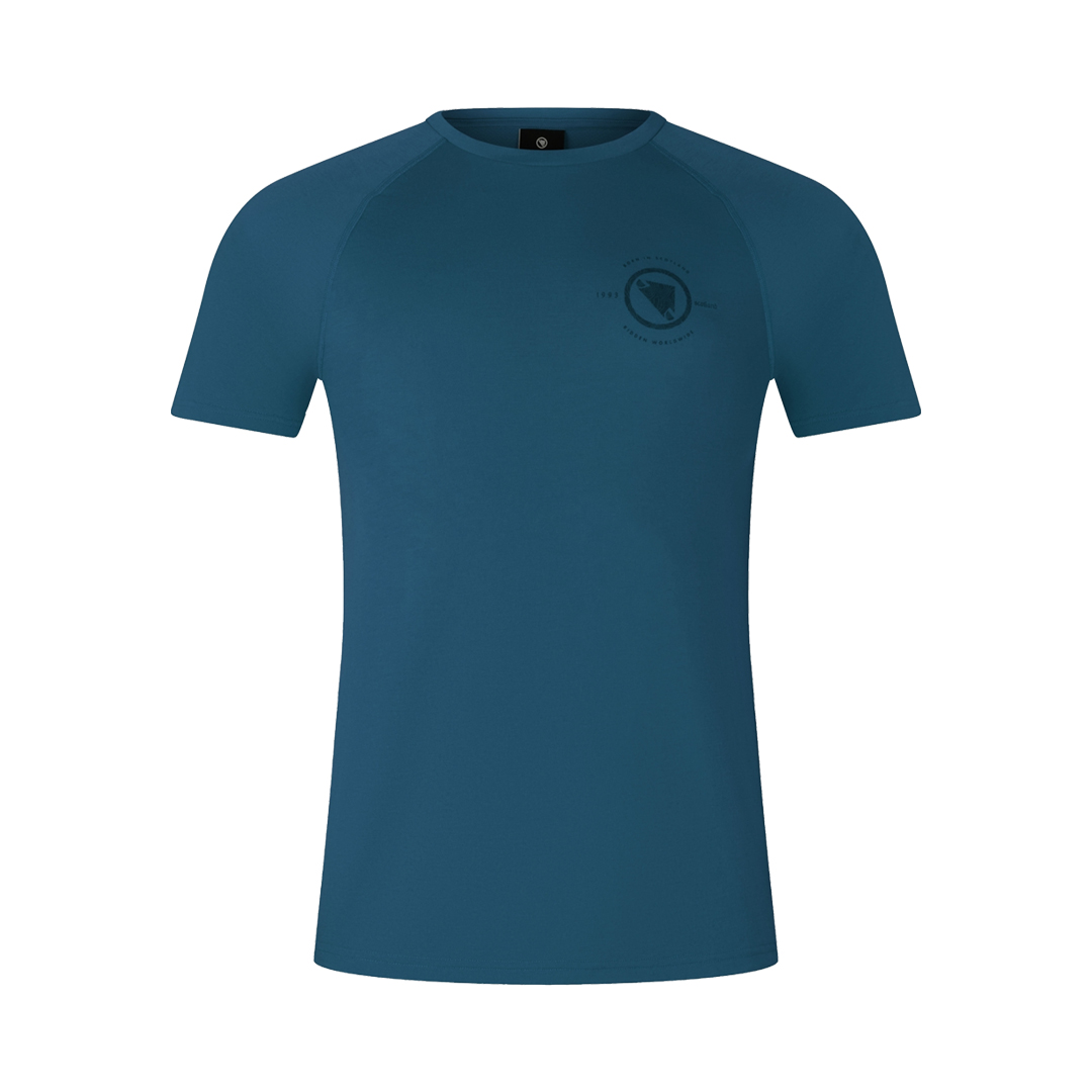 Maglia MTB Maniche Corte Hummvee S/S Tech Tee Blu Taglia XS
