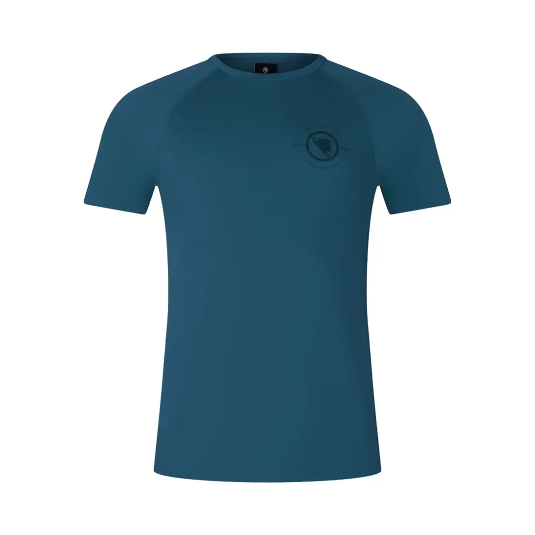 Maglia MTB Maniche Corte Hummvee S/S Tech Tee Blu Taglia XS - image