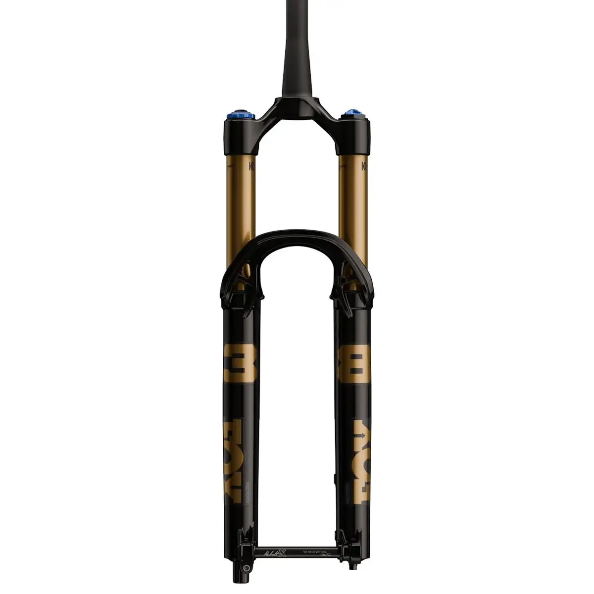 Forcella 38 Factory Kashima 180mm Grip X2 Kabolt 58HT Glidecore Offset 44mm Shiny Black #1