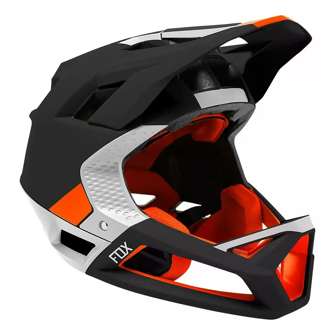 Proframe MTB Fullface Helmet Blocked Black/White Size S (52-56cm) #1