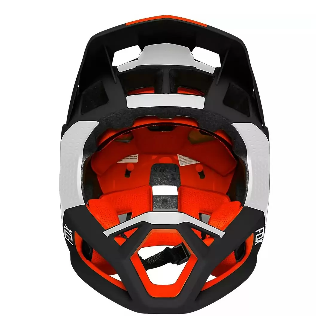 Proframe MTB Fullface Helm Blocked Schwarz/Weiß Größe S (52-56cm) #3