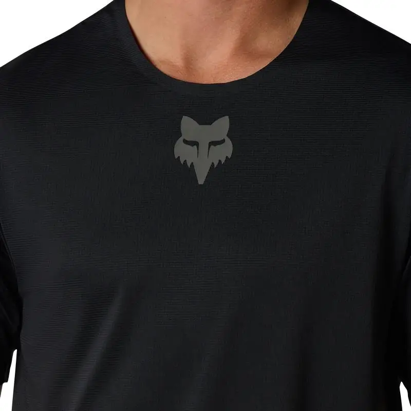 Camiseta de Manga Corta Jersey Flexair Negro Talla S #4