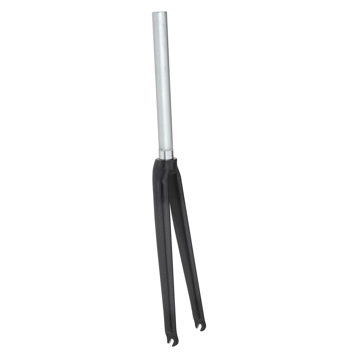 Fixed/Track 28'' Fork 1-1/8'' Aluminium/Carbon 3K Without Brake Mounting