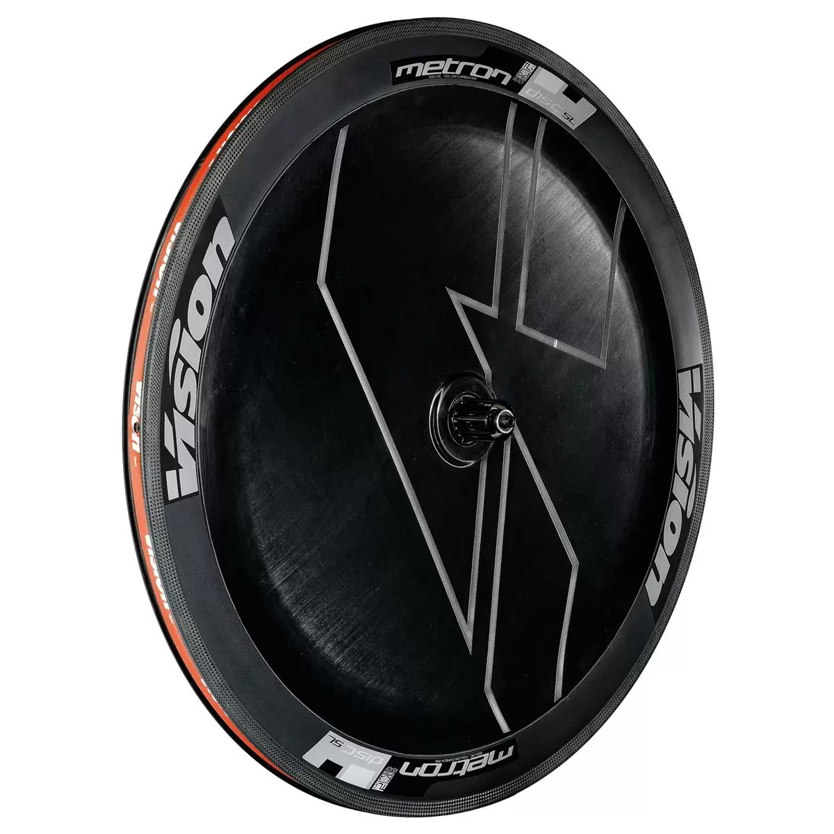 Metron Disc SL Lenticular Rear Wheel Center Lock Tubular Shimano 11s Freewheel - image