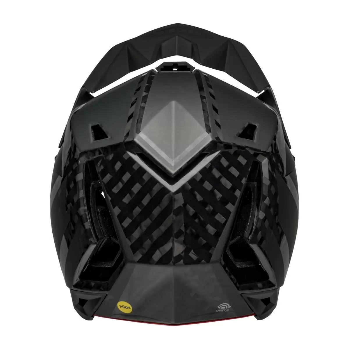 Full-10 Spherical Arise Matte / Gloss Black Carbon Full Face Helmet Size M (55-57cm) #5