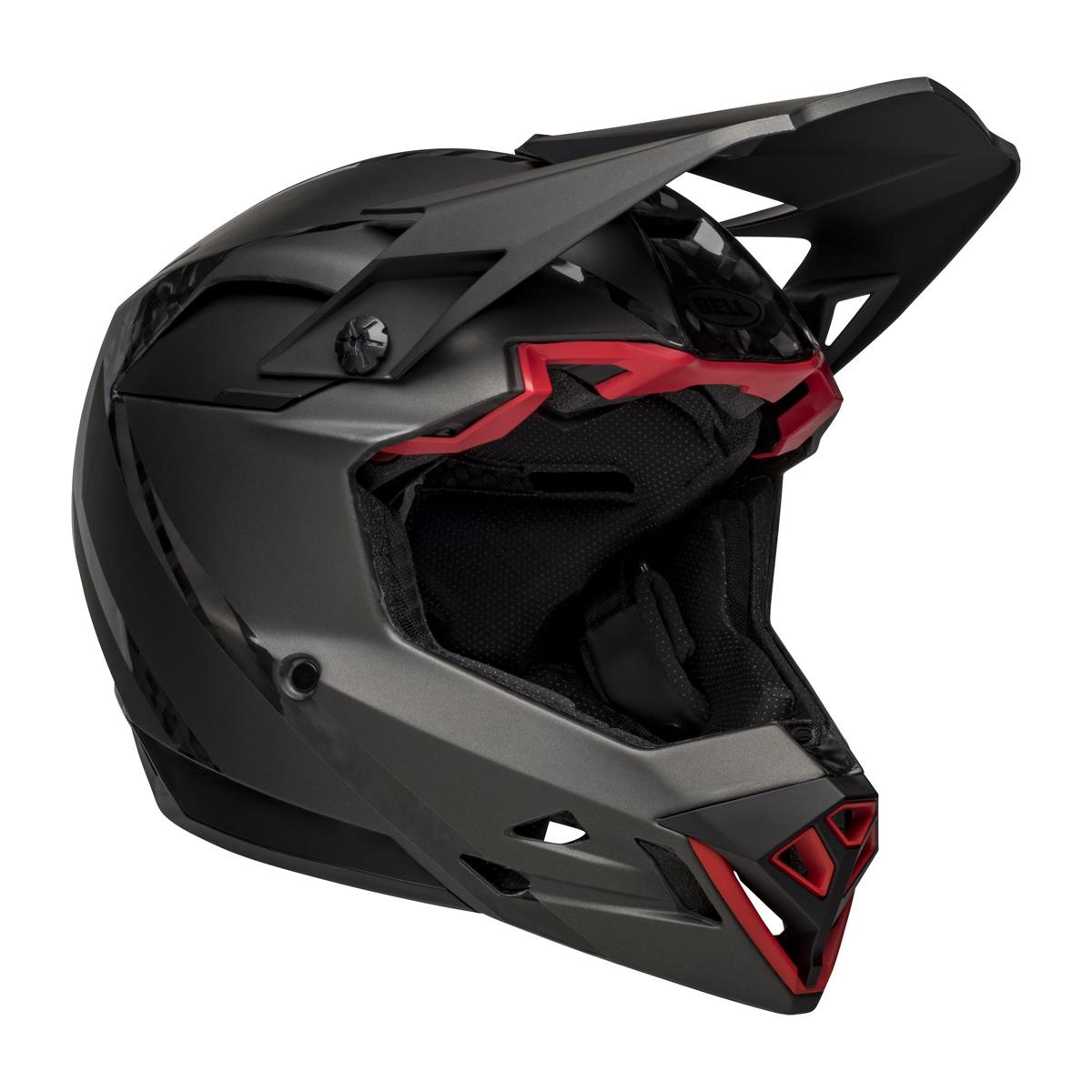 Full-10 Spherical Arise Matte / Gloss Black Carbon Full Face Helmet Size M (55-57cm)