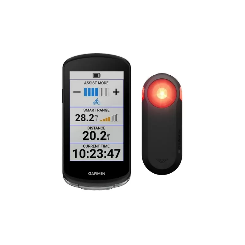 Ciclocomputer GPS Edge 1040 + Luce Posteriore Radar Varia RTL 515 - image