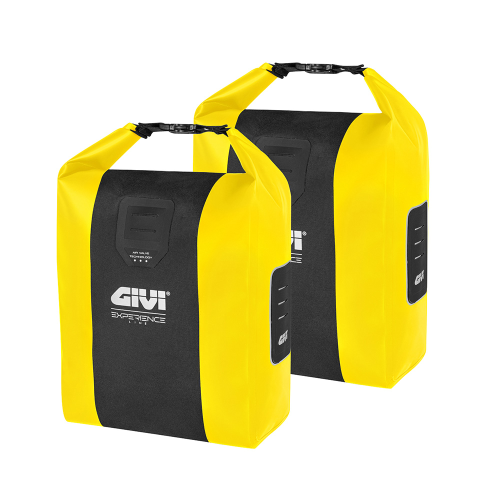 Paar Seitentaschen Junter Experience 14 Liter Gelb