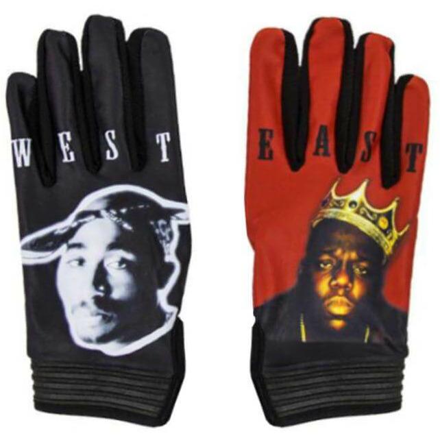 Ambitionz Az A Ridah Gloves Black - Red size S