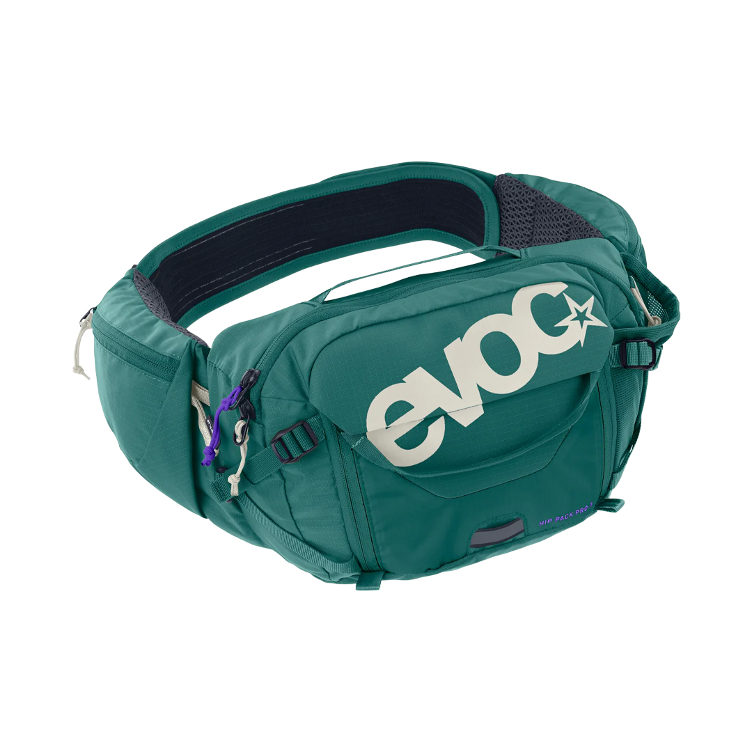 Marsupial Hip Pack Pro 3L + 1.5L Hydration Bladder Grün