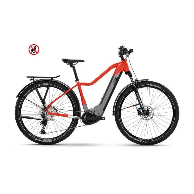 Corwen F750n High 29 '' 12V 750WH BOSCH Performance Line CX Smart System Grey/Rot Größe S S - image