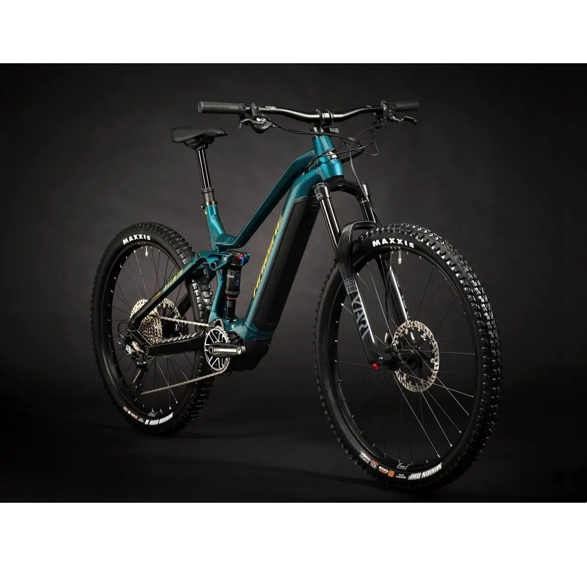 Allmtn 7 29/27,5 '' 12V 160mm 720WH Yamaha PW-X3 Verde/Amarelo/Preto 2025 Size S #1