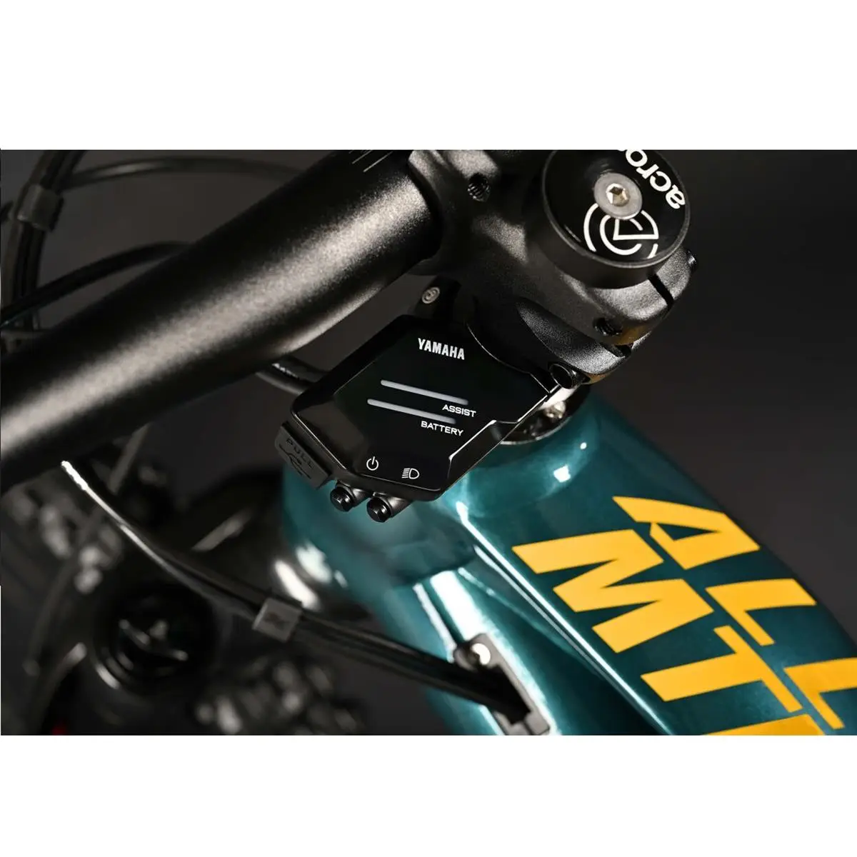 Allmtn 7 29/27,5 '' 12V 160mm 720WH Yamaha PW-X3 Verde/Amarelo/Preto 2025 Size S #2