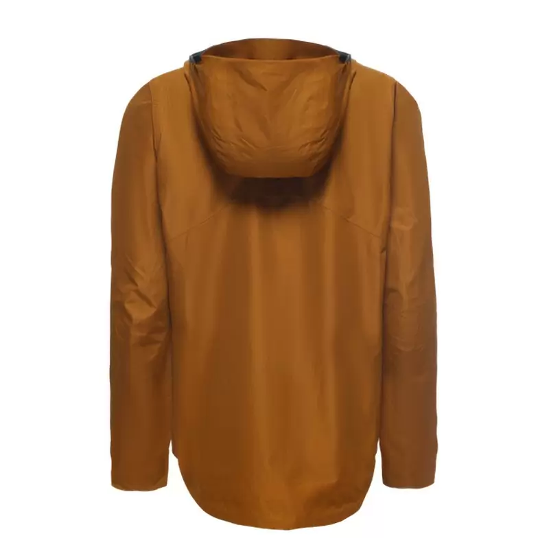 HGC Shell Lite Monks-Robe Waterproof MTB Jacket Brown Size XL #1