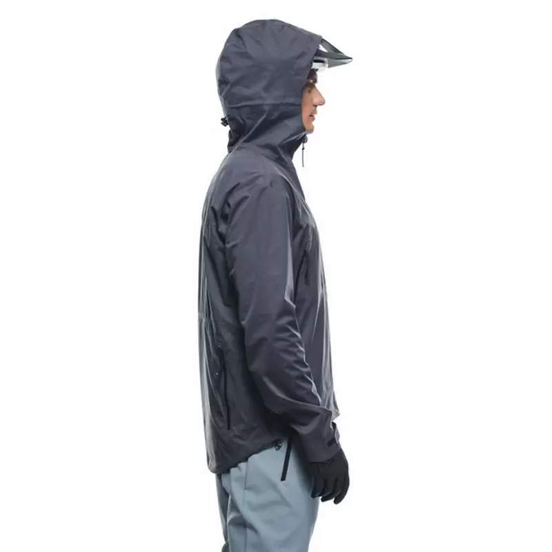 HGC Shell Periscope Waterproof MTB Jacket Dark Grey Size M #6