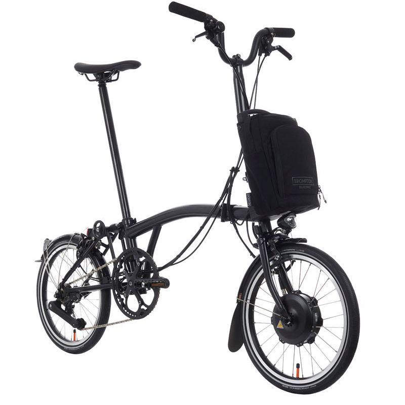 Bicicleta eléctrica plegable Electric P Line Explorer 16'' 12v 300Wh DC Midnight Black Metallic 2024