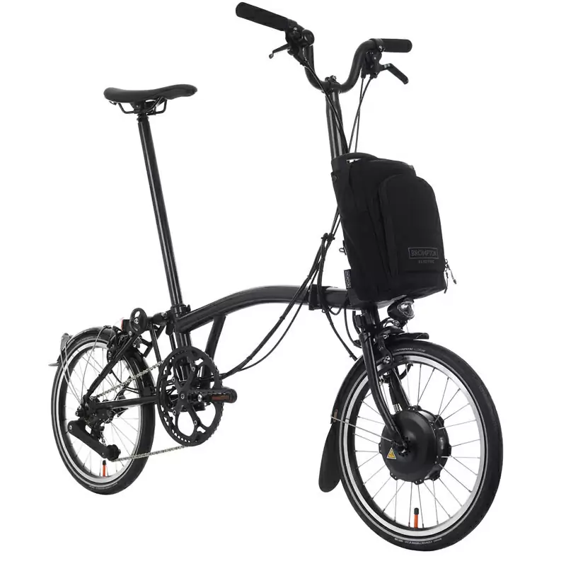Bicicleta eléctrica plegable urbana P Line 16'' 4v 300Wh DC Midnight Black Metallic 2024 - image