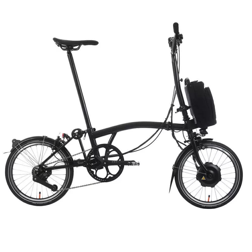 Bicicleta eléctrica plegable urbana P Line 16'' 4v 300Wh DC Midnight Black Metallic 2024 #1