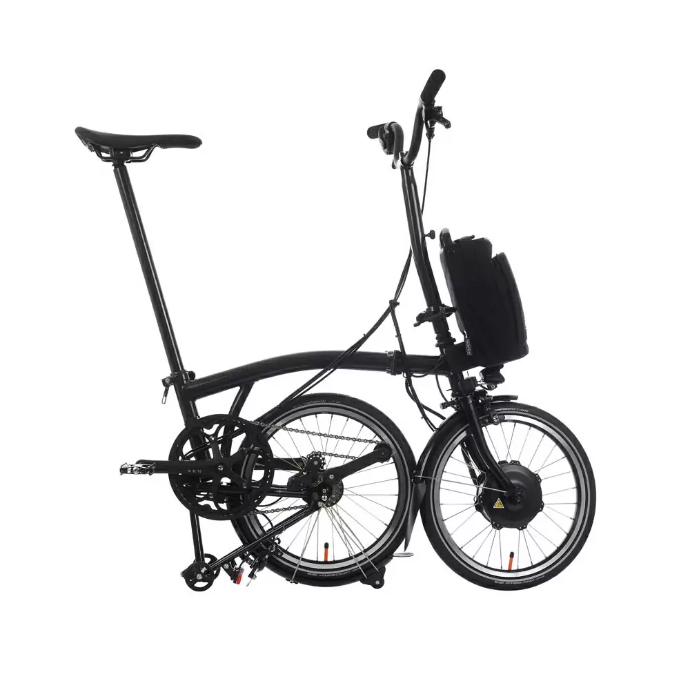 Bicicleta eléctrica plegable Electric P Line Explorer 16'' 12v 300Wh DC Midnight Black Metallic 2024 #2