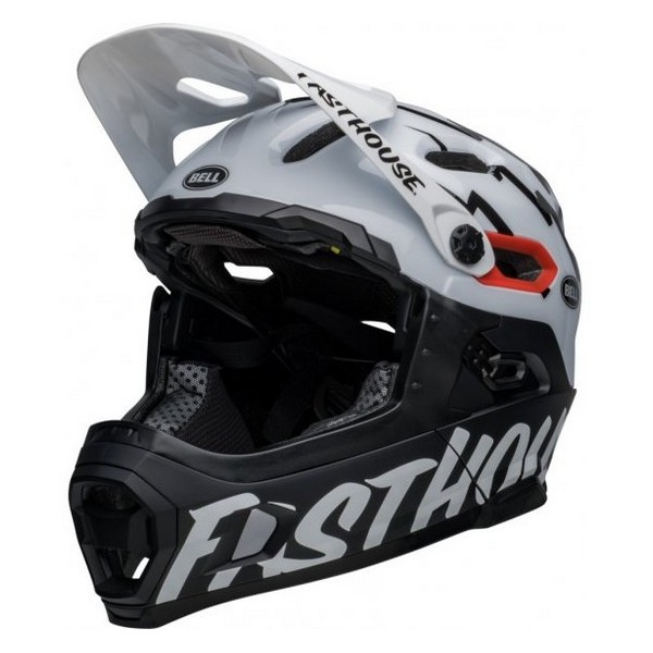 Helmet Super DH Spherical MIPS FastHouse Black/White Size S (51-55cm)