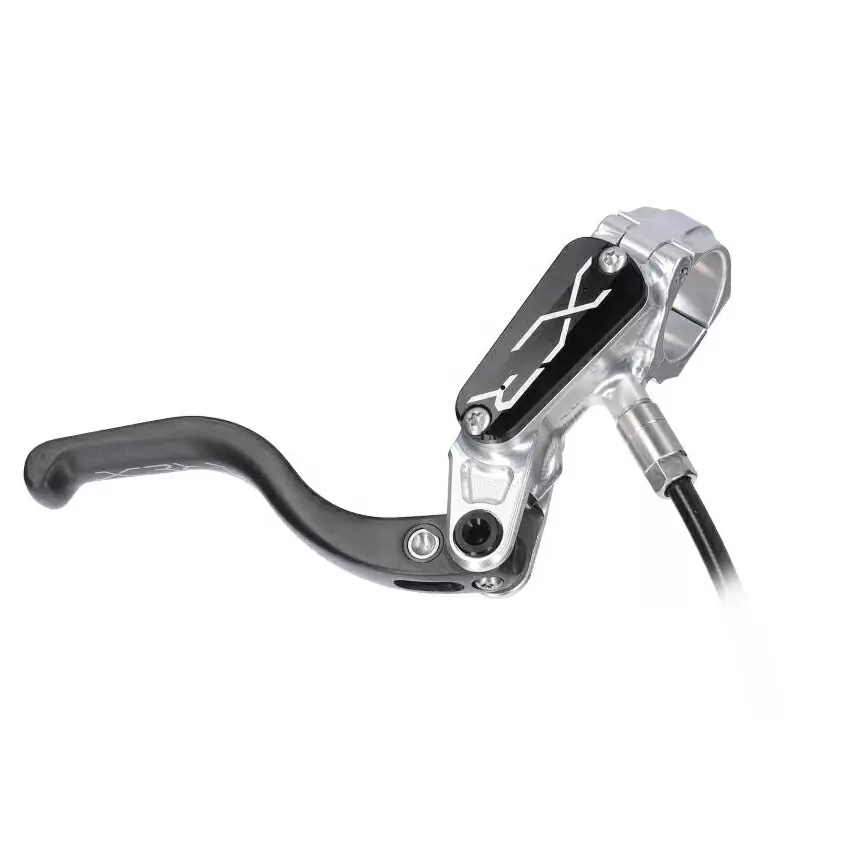 XCR Pro X2 front / rear disc brakes set silver HOPE Hydraulic brakes,