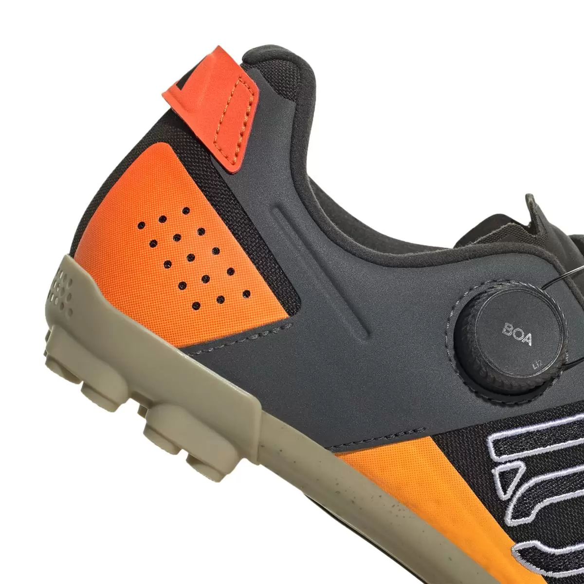 Zapatillas MTB Clip 5.10 Kestrel Boa Negro/Naranja Talla 42.5 #7