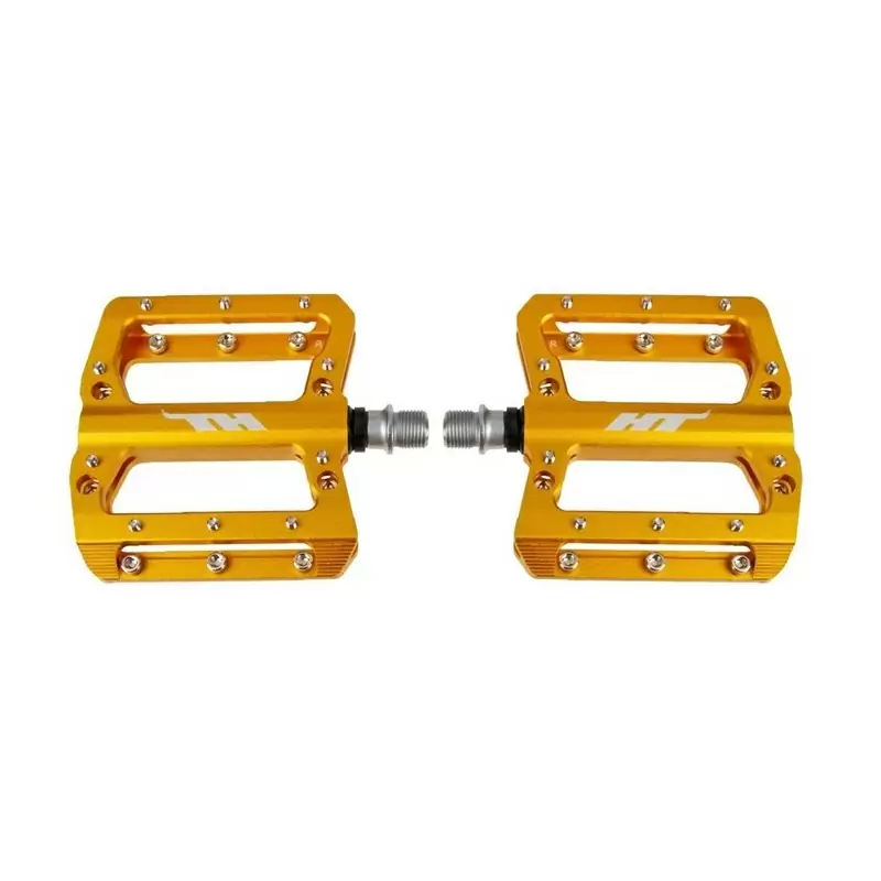 AN14A flat pedals Gold - image